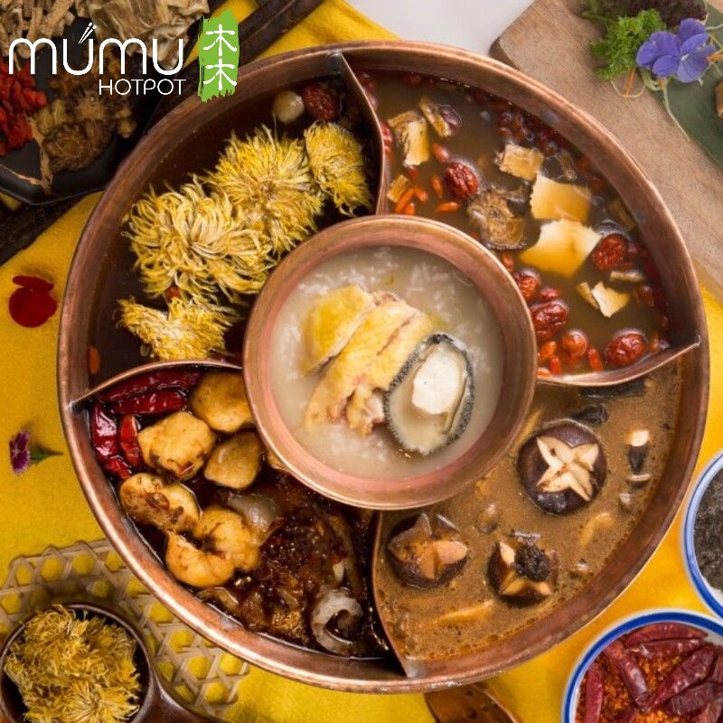 With the Chrysanthemum Hot Pot chow down on the perfectly spiced for an unforgettable feast