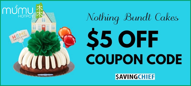 Nothing Bundt Cakes Coupon $5 Off With Saving on Sweet Treats