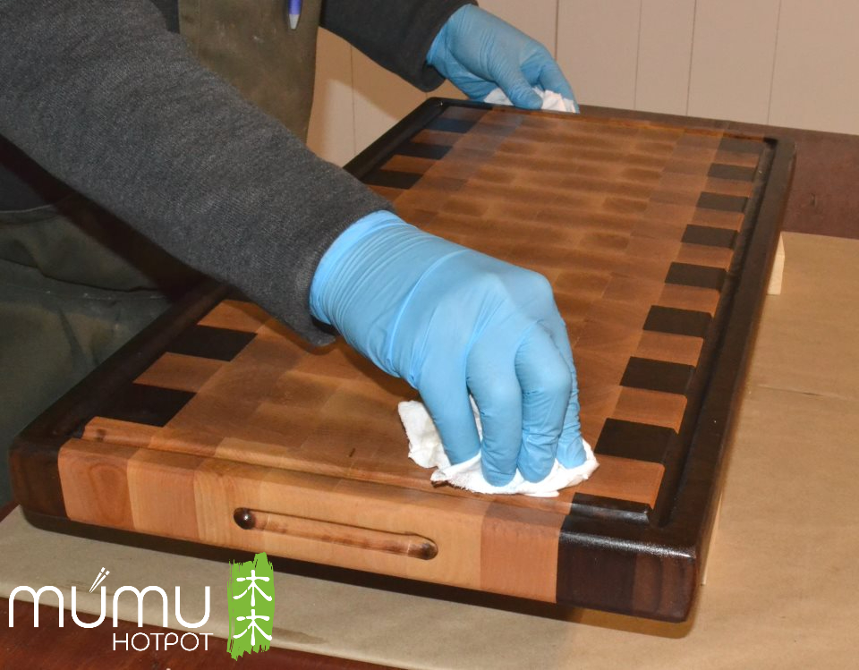 how to seal cutting board